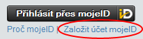 Registrace do služby mojeID